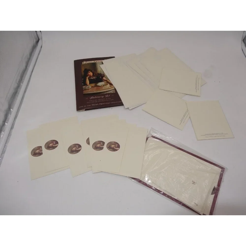Dear America Stationery Pack  Pre Owned Not‎ Complete